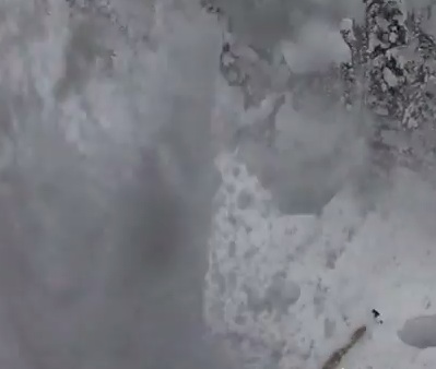 backcountry skiing avalanche video