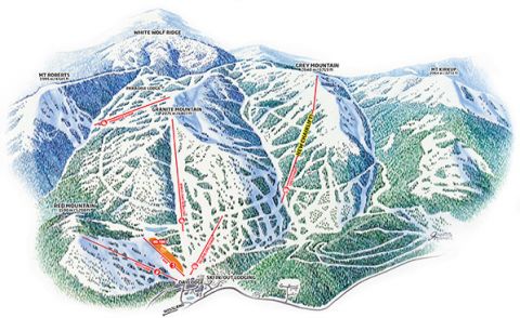 Red Resort Backcountry Ski Touring
