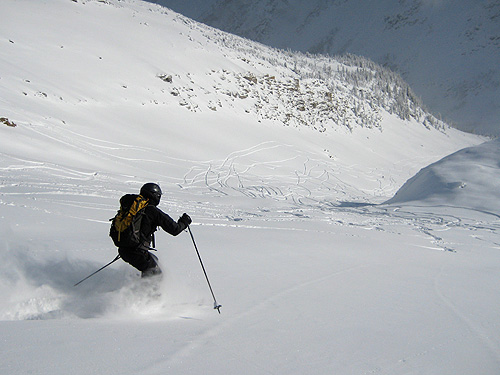 8812 Bowl Rogers Pass Backcountry Skiing
