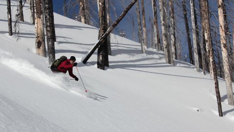 Whitewater backcountry skiing canada 1