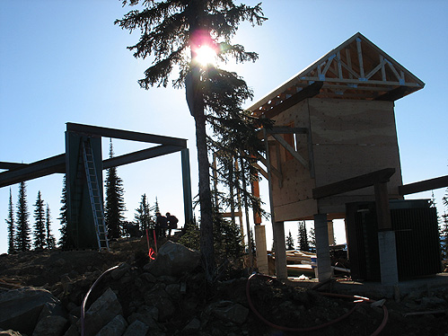 Whitewater Glory Ridge Chair summit station