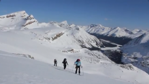 Wapta Traverse backcountry skiing canada