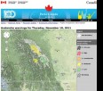 New Parks Canada Avalanche warning system
