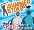 Summer Stoke Comp Prize #3: WIN a Rab Zephyr or Solar Jacket