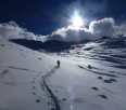 Skiing the New Denver Glacier, Oct 3rd 2013