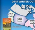 2015 Winer weather predictions from the Farmers Almanac