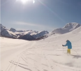 Skiing in Banff National Park