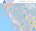Avalanche Canada site new features