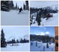 Canadian Adventure Company's Mallard Mountain Lodge ~ 1st turns carved in beautiful early season powder.