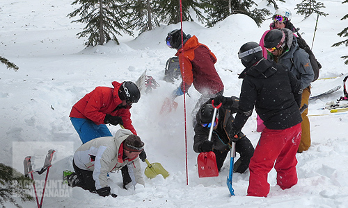 Avalanche Skills Training course