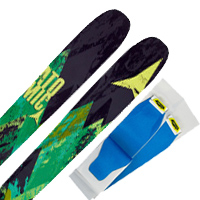 Atomic Charter Skis and Skins review