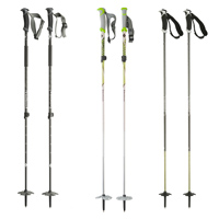 Black Diamond Pure Carbon, Fixed Length and Compactor Pole