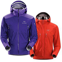 Arcteryx Beta FL and Acto MX Hoody jackets