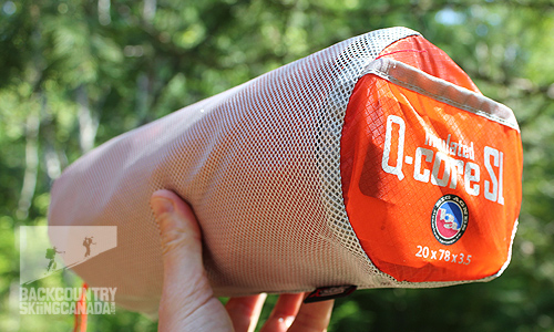 Bag Big Agnes Q core SL Pad review