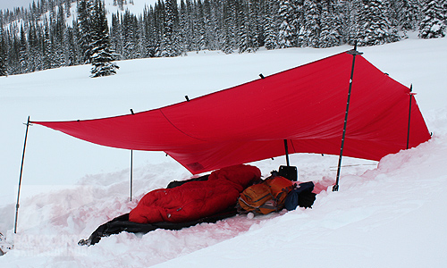 Brooks-Range Quick Tent, Brooks-Range Guide Tarp, Brooks-Range Kiss Ground Cloth 