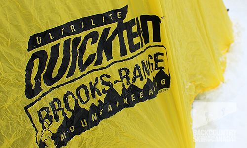Brooks-Range Quick Tent, Brooks-Range Guide Tarp, Brooks-Range Kiss Ground Cloth 