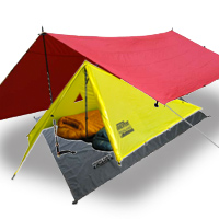 Brooks-Range Quick Tent, Guide Tarp and Kiss Ground Cloth