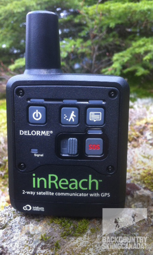 Delorme inReach two-way satellite communicator