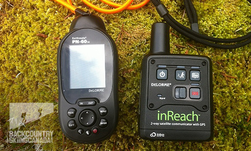 Delorme inReach two-way satellite communicator