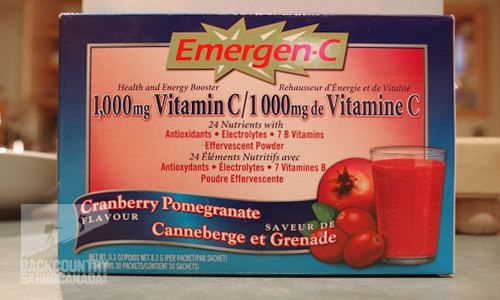 Emergen-C flavoured drink mix