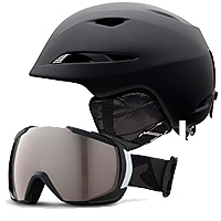 Giro Montane Helmet and Giro Onset Goggles