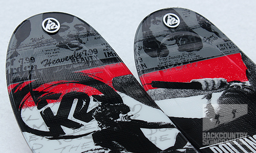 K2 Rolling Stones SideStash Skis - special edition 