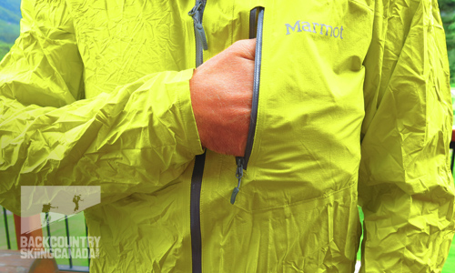 marmot running jacket