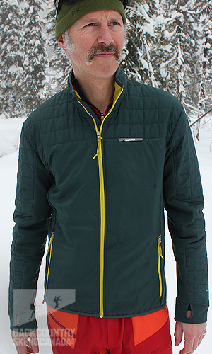 Icebreaker MerinoLoft Helix Zip Jacket, Merino Wool, backcountry skiing, ski gear reviews, layers