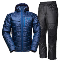 Mountain Hardwear Super Compressor Hooded Jacket and Compressor Pant