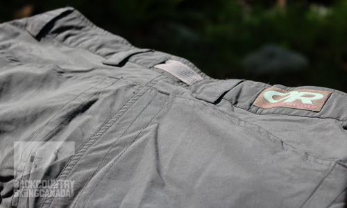Outdoor Research Termini Shirt, Outdoor Research Ferrosi Shorts and Outdoor Research Equinox pants 