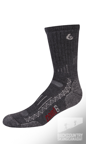 Point 6 Trekking Tech Heavy Cushion Crew Socks