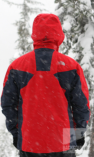 North face hyvent online red