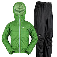 Rab Kinetic Jacket and Rab Kinetic pants