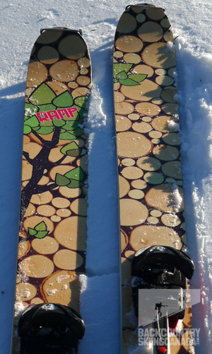 Ramp Groundhog and Ramp Beaver Skis