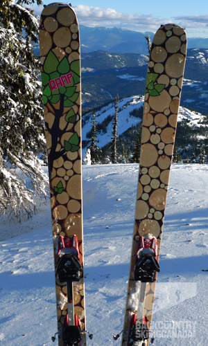 Ramp Groundhog and Ramp Beaver Skis