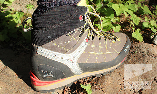 Salewa MS Firetail Approach Shoe and Salewa MS Rapace GTX Light Mountaineering Boot 