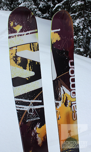 Salomon Q105 Skis Review 