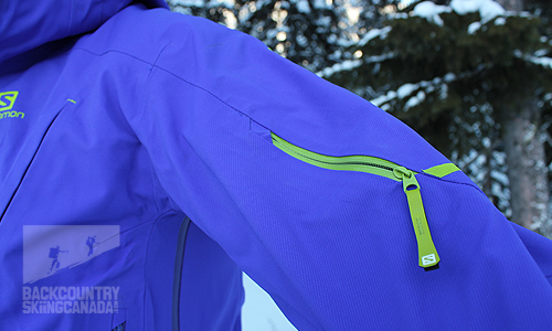 Salomon Quest Motion Fit Jacket, Salomon Quest Motion Fit review, ski touring, powder