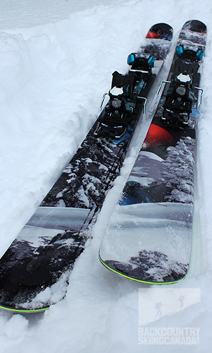 prop Savant badminton Salomon Rocker2 108 Skis review