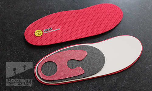 Sidas Winter 3Feet insoles and custom-molded Insoles