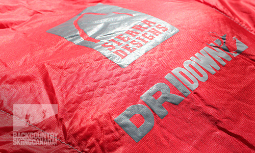 Sierra Designs DriDown Cal 6 sleeping bag review