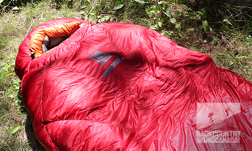 Sierra Designs DriDown Cal 6 Sleeping Bag Review 