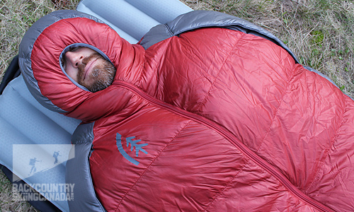 Sierra Designs Mobile Mummy 800F 15 Deg Sleeping Bag - Red