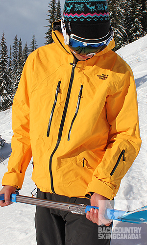 north face ski jacket yellow