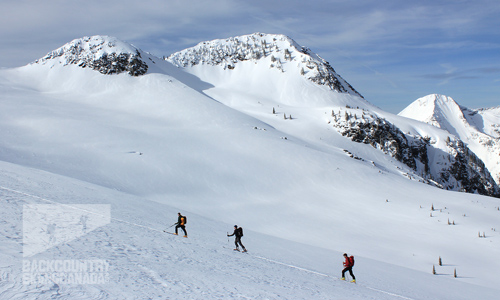 Valhalla Mountain Lodge backcountry skiing