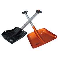 Backcountry Access Arsenal shovel with Saw and A1 shovel with probe