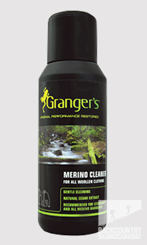 Granger's waterproof and cleaning products Merino Cleaner