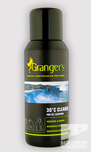 Granger's waterproof and cleaning products performance wash