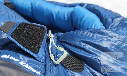 The North Face Blue Kazoo Down sleeping bag