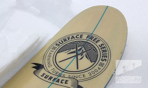 surface walk free skis